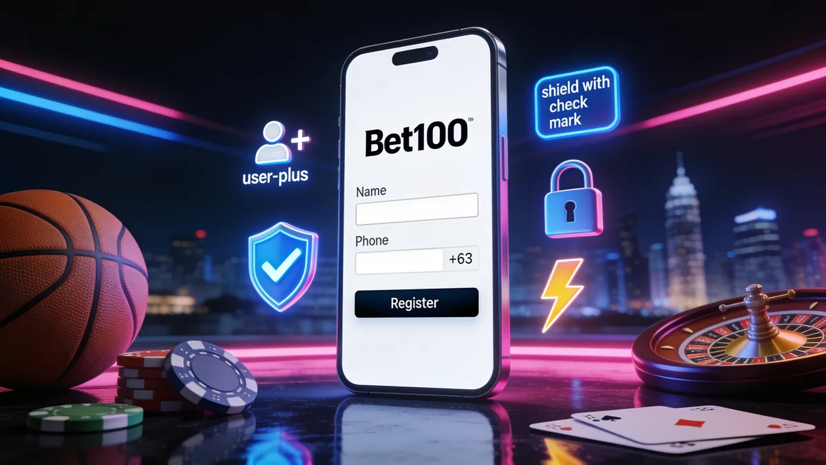How Does the Bet100 Sign Up Process Work? — bet100 in the Philippines
