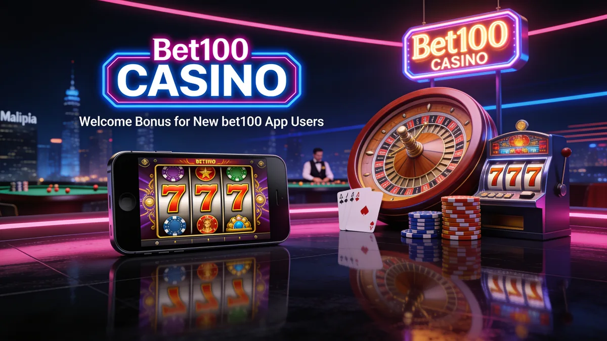 bet100 in the Philippines — Welcome Bonus for New bet100 App Users